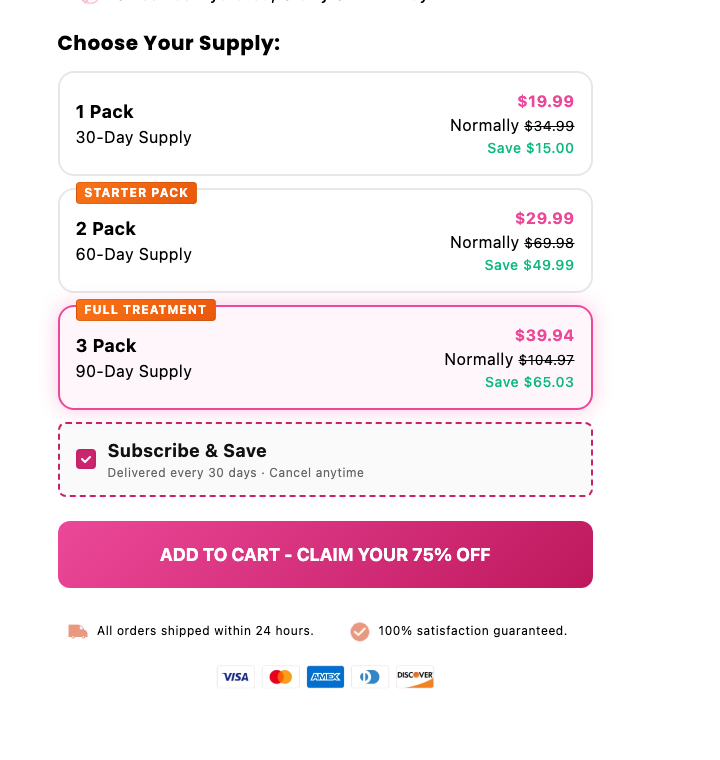 Calcium Stick Subscribe and Save selected screenshot